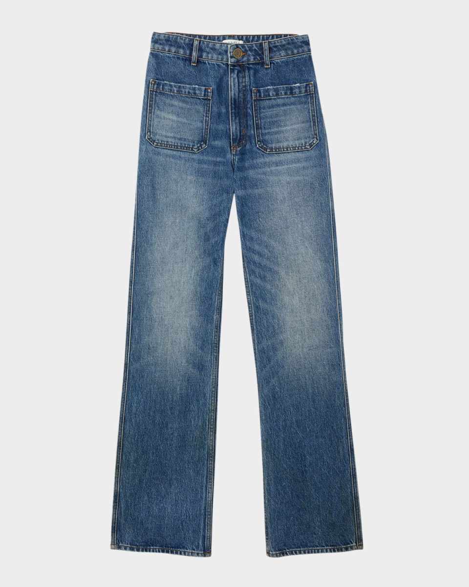 Moore Faded Denim Jeans